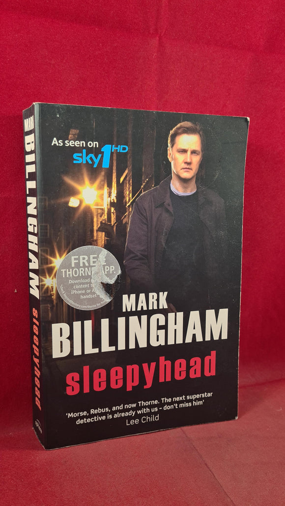 Mark Billingham - Sleepyhead, Sphere Books, 2010, TV Edition Paperbacks