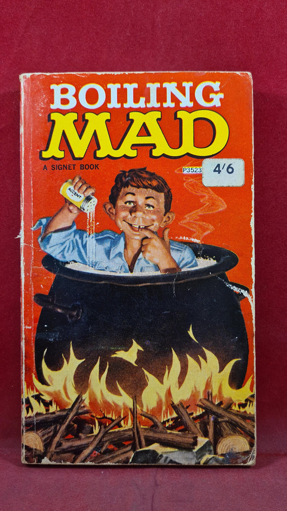 Albert B Feldstein - William M Gaines's Boiling Mad, Signet Book, 1966, Paperbacks