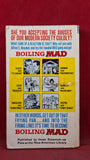 Albert B Feldstein - William M Gaines's Boiling Mad, Signet Book, 1966, Paperbacks
