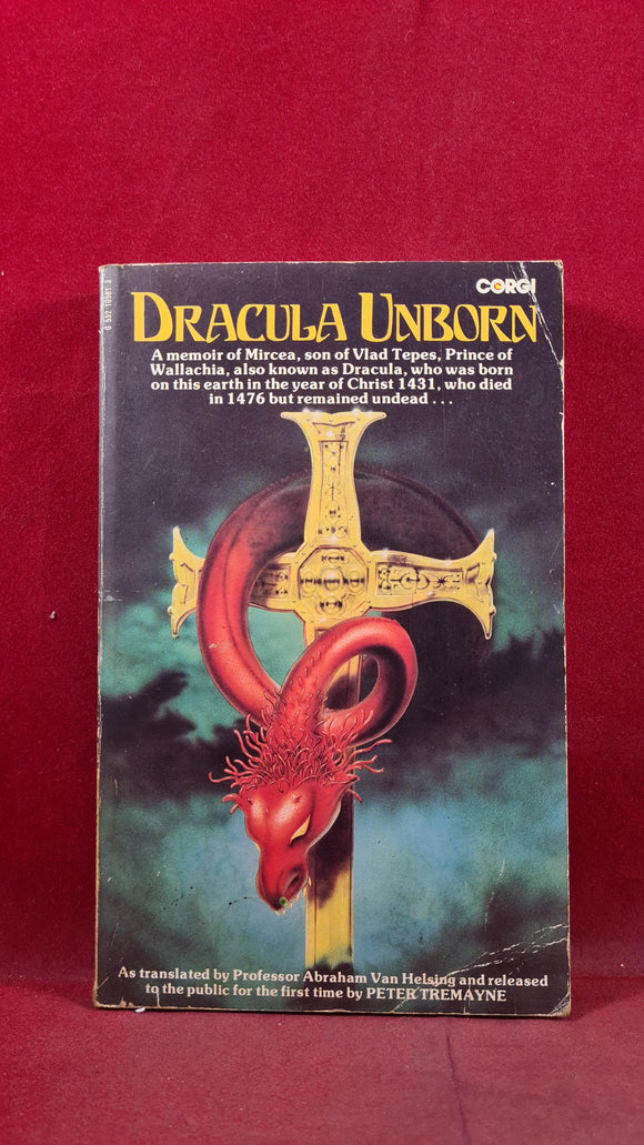 Peter Tremayne - Dracula Unborn, Corgi Books, 1977, Paperbacks