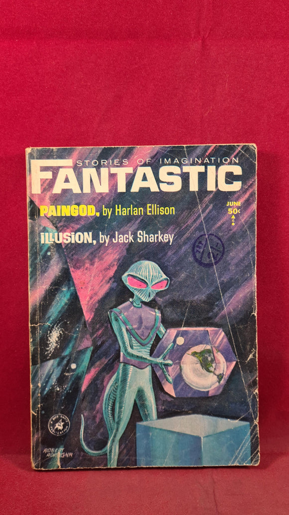 Fantastic Stories of Imagination, Volume 13 Number 6 June 1964, Harlan Ellison