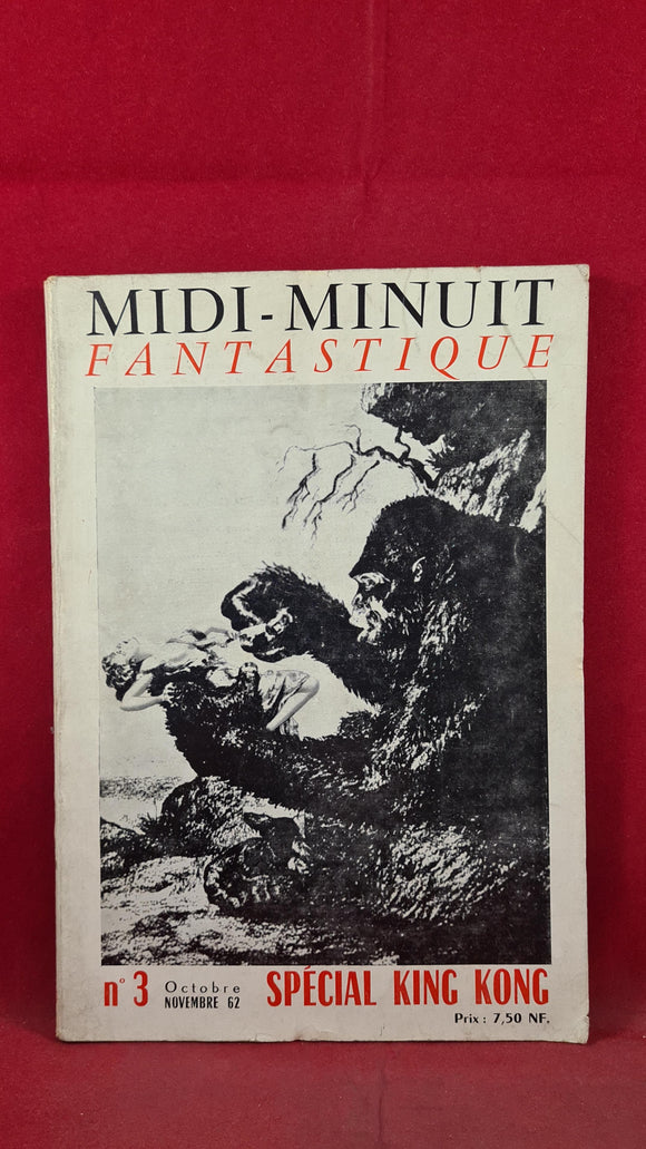 Midi-Minuit Fantastique Number 3 October November 1962, King Kong Special in French