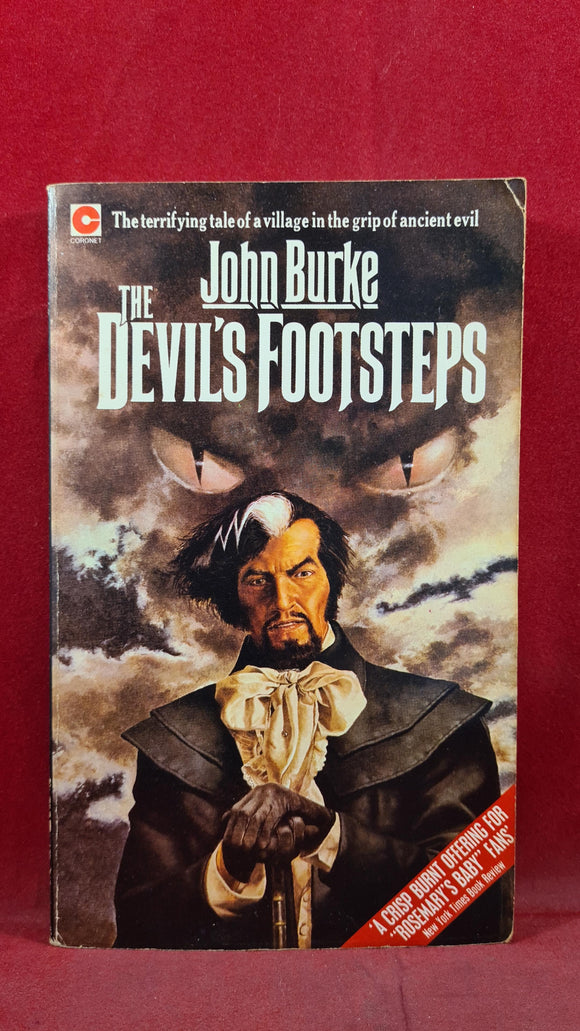 John Burke - The Devil's Footsteps, Coronet Books, 1978, Paperbacks