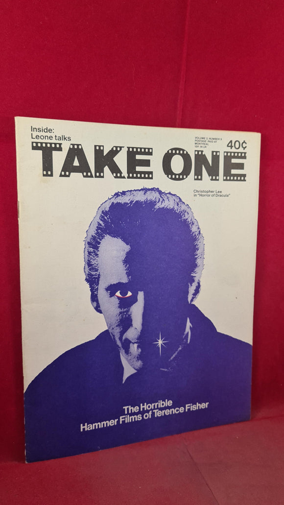 Take One Magazine Volume 3 Number 9 Jan-Feb 1972