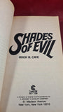 Hugh B Cave - Shades of Evil, Ace Charter, 1982, First Edition, Paperbacks