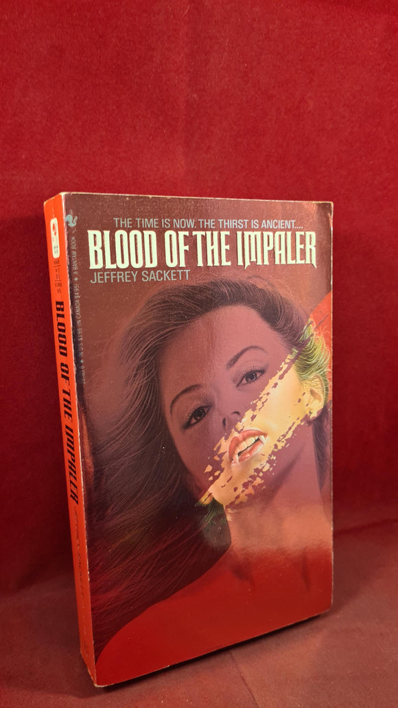 Jeffrey Sackett - Blood of the Impaler, Bantam, 1989, First Edition, Paperbacks