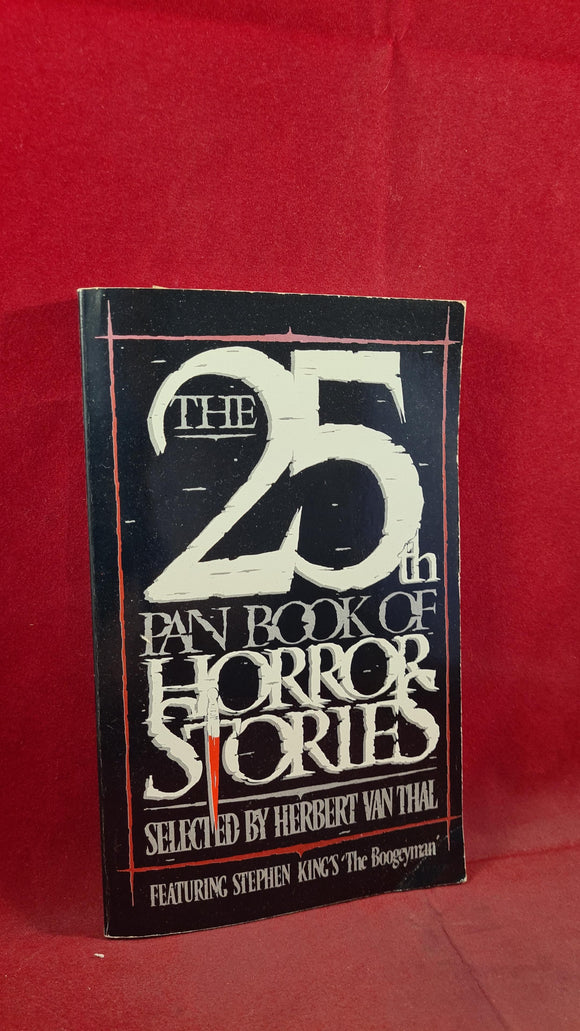 Herbert Van Thal - The 25th Pan Book of Horror Stories, 1973, First Edition, Paperbacks