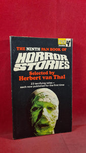 Herbert Van Thal - The Ninth Pan Book of Horror Stories, 1968, Paperbacks