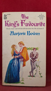 Marjorie Bowen - The King's Favourite, Beagle Books, 1971, First US Paperbacks