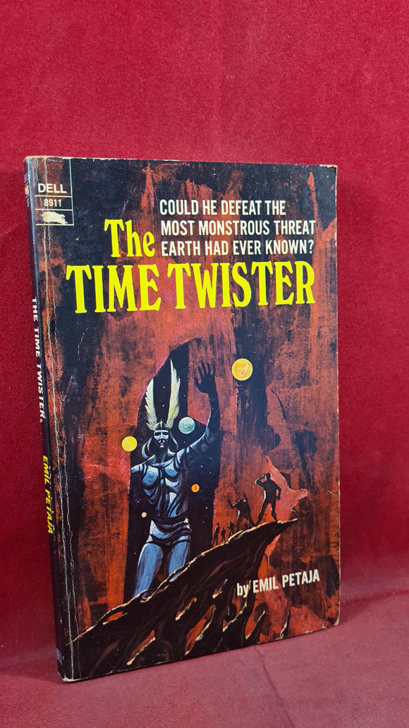 Emil Petaja - The Time Twister, Dell Books, 1968, First Edition, Paperbacks