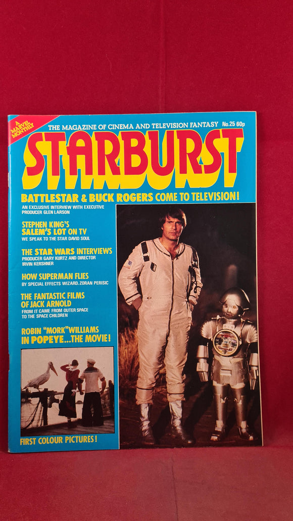 Starburst Number 25, Volume  3 Number 1, 1980, Marvel Comics, Buck Rogers
