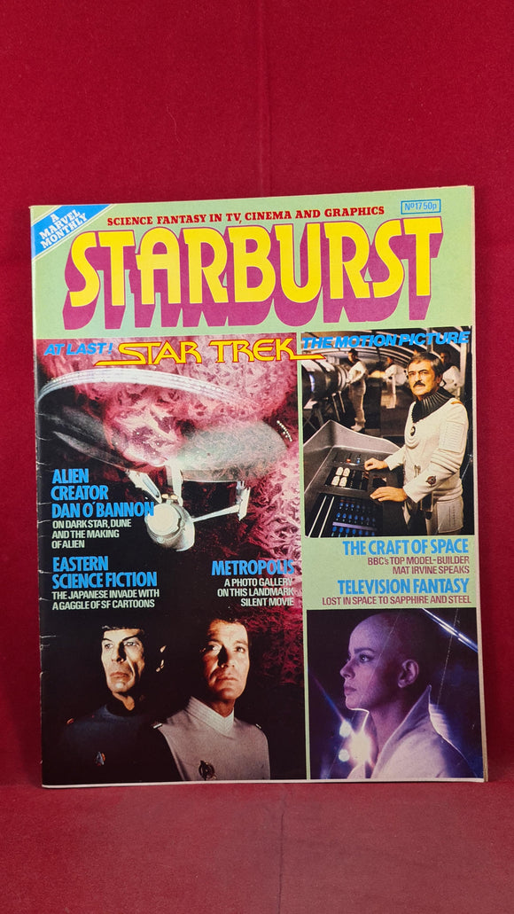 Starburst Volume 2 Number 5 1979, Marvel Comics, Star Trek