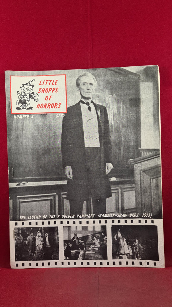 Little Shoppe Of Horrors, Number 3 February 1974, 4 page LSoH Brochure