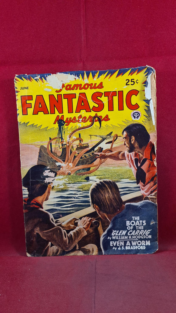 Famous Fantastic Mysteries June 1945 Volume VI Number 5, William Hope Hodgson