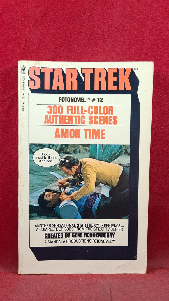 Theodore Sturgeon - Star Trek Amok Time, Bantam, 1978, First Edition, Paperbacks