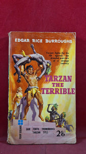 Edgar Rice Burroughs - Tarzan the Terrible, Four Square, 1960, Paperbacks