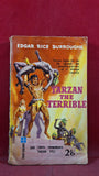 Edgar Rice Burroughs - Tarzan the Terrible, Four Square, 1960, Paperbacks
