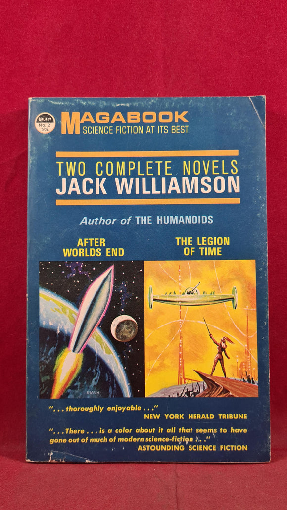 Jack Williamson - After Worlds End & The Legion of Time, Magabook, 1963, Paperbacks
