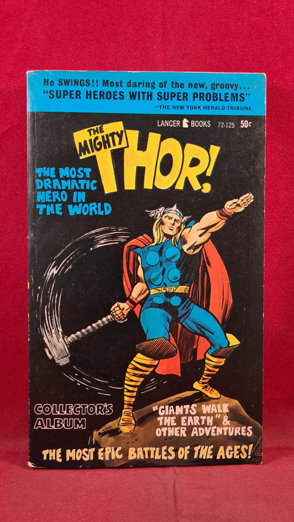 Stan Lee - The Mighty Thor! Collectors Album, Lancer Books, 1966, Paperbacks
