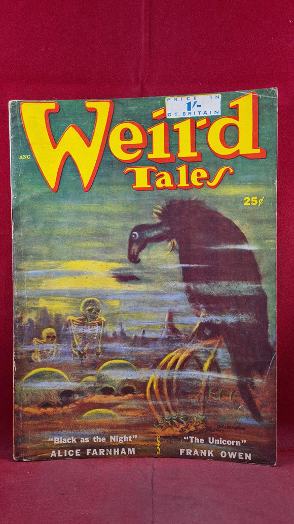 D McIlwraith - Weird Tales Magazine Number 20 November 1952