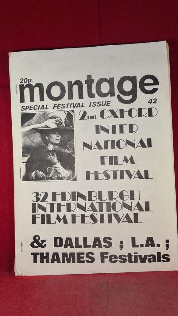 Montage Number 42 Special Festival Issue