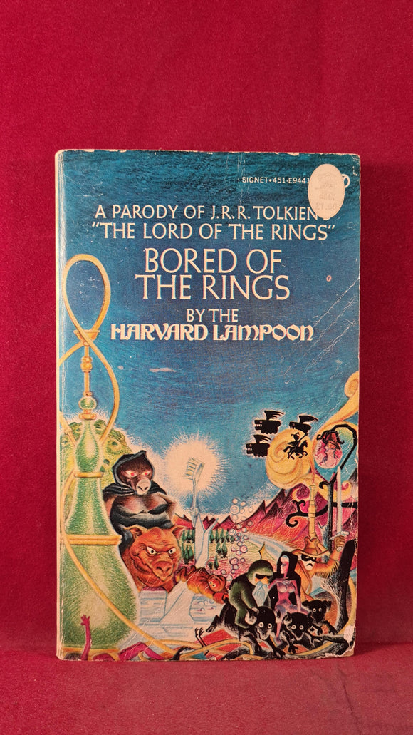 Harvard Lampoon - Bored of the Rings, Signet Book, 1969, First Edition, Paperbacks