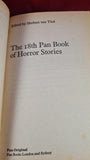 Herbert Van Thal - The 18th Pan Book of Horror Stories, 1981, Paperbacks