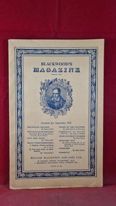 Blackwood's Magazine - Number 1631, September 1951, Volume 270