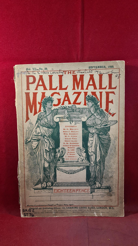 The Pall Mall Magazine Volume VII Number 29 September 1895
