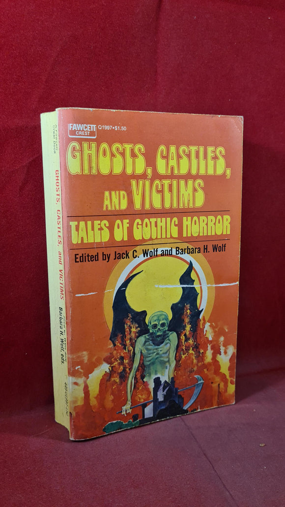 Jack & Barbara Wolf - Ghosts, Castles, and Victims, Fawcett, 1974, 1st Edition, Paperbacks
