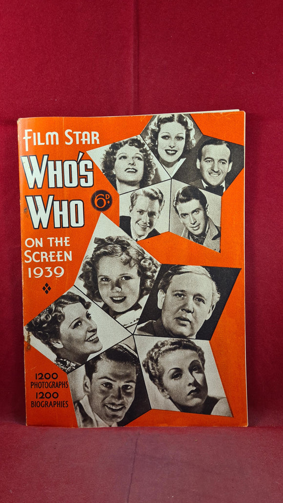 Film Star Who's Who on the screen 1939