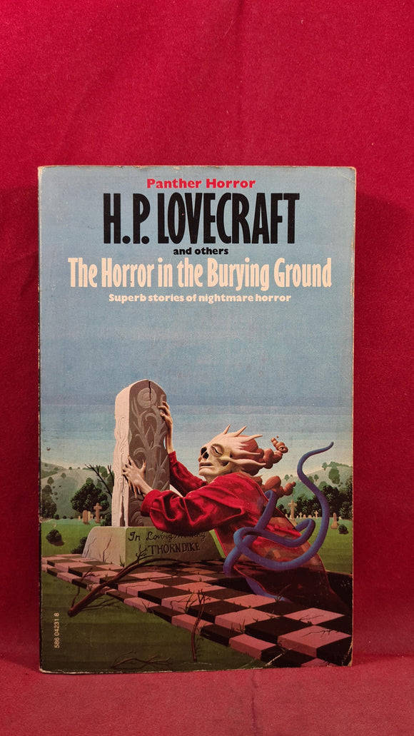 H P Lovecraft - The Horror in the Burying Ground, Panther Horror, 1975, Paperbacks