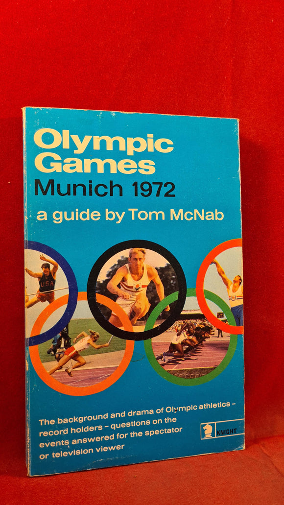 Tom McNab - Olympic Games Munich 1972, Knight Books, 1972, Paperbacks