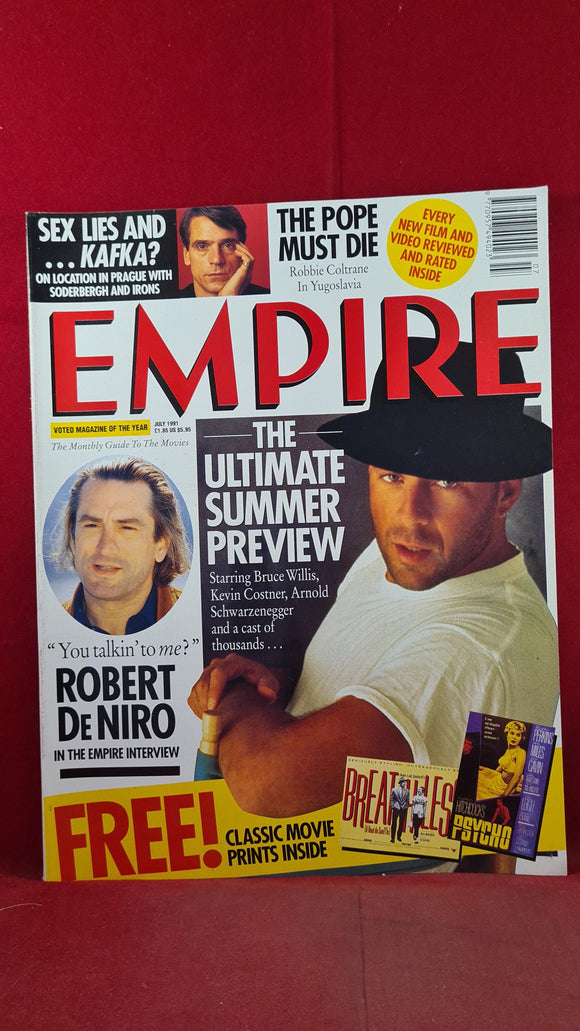 Empire Magazine July 1991, The Monthly Guide To The Movies