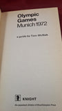 Tom McNab - Olympic Games Munich 1972, Knight Books, 1972, Paperbacks