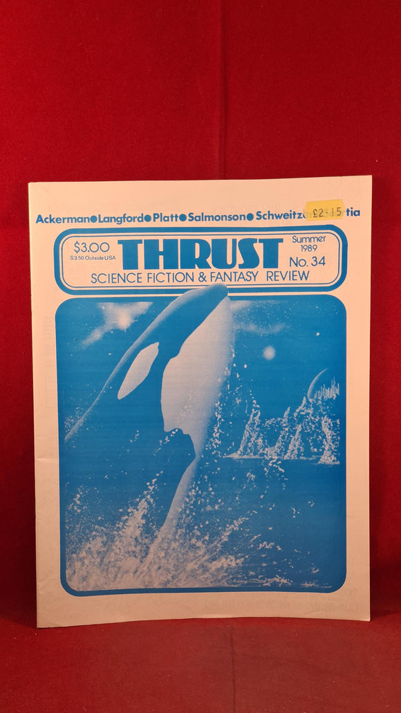 Thrust Number 34 Summer 1989, Science Fiction & Fantasy Review