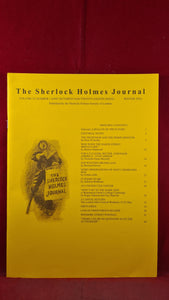 The Sherlock Holmes Journal Volume 33 Number 1 Winter 2016, 128th Issue
