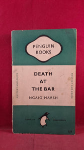 Ngaio Marsh - Death At The Bar, Penguin Books, 1949, First Paperbacks Edition