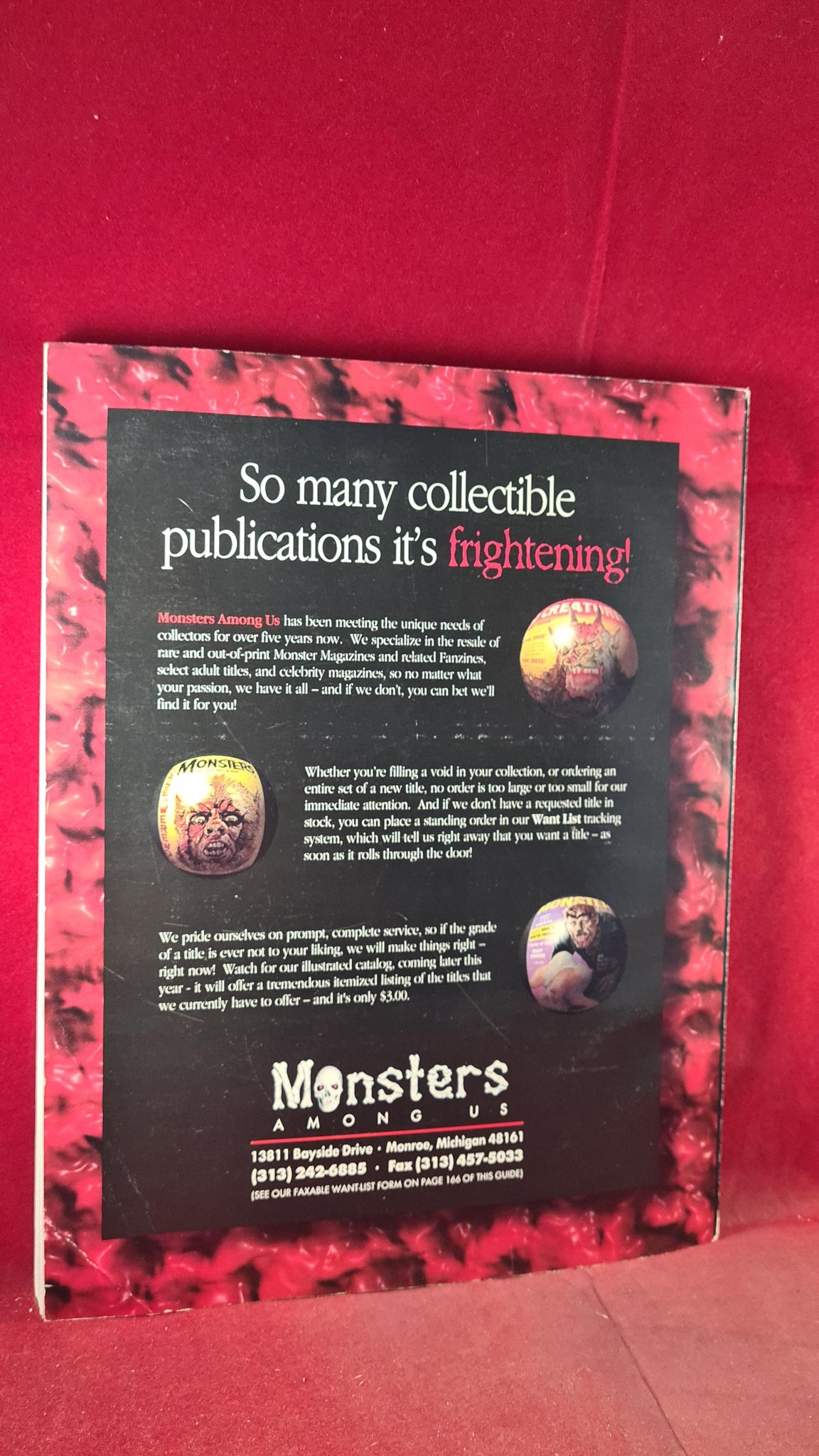 Michael Pierce -Monsters Among Us-Monster Magazine & Fanzine Collector –  Richard Dalby's Library