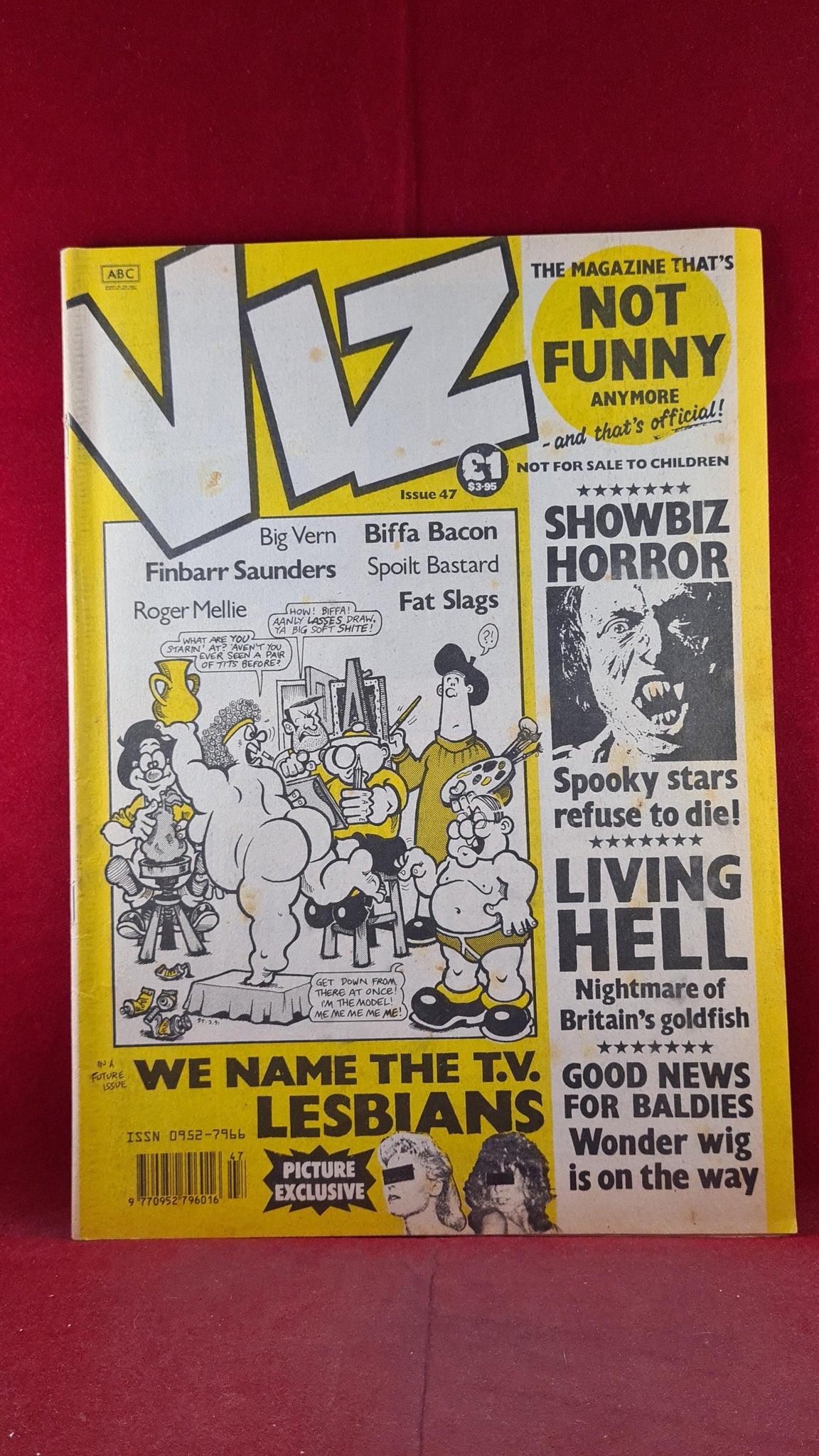 Viz Library Viz Magazine Issue 47 April/May 1991 – Richard Dalby's Library