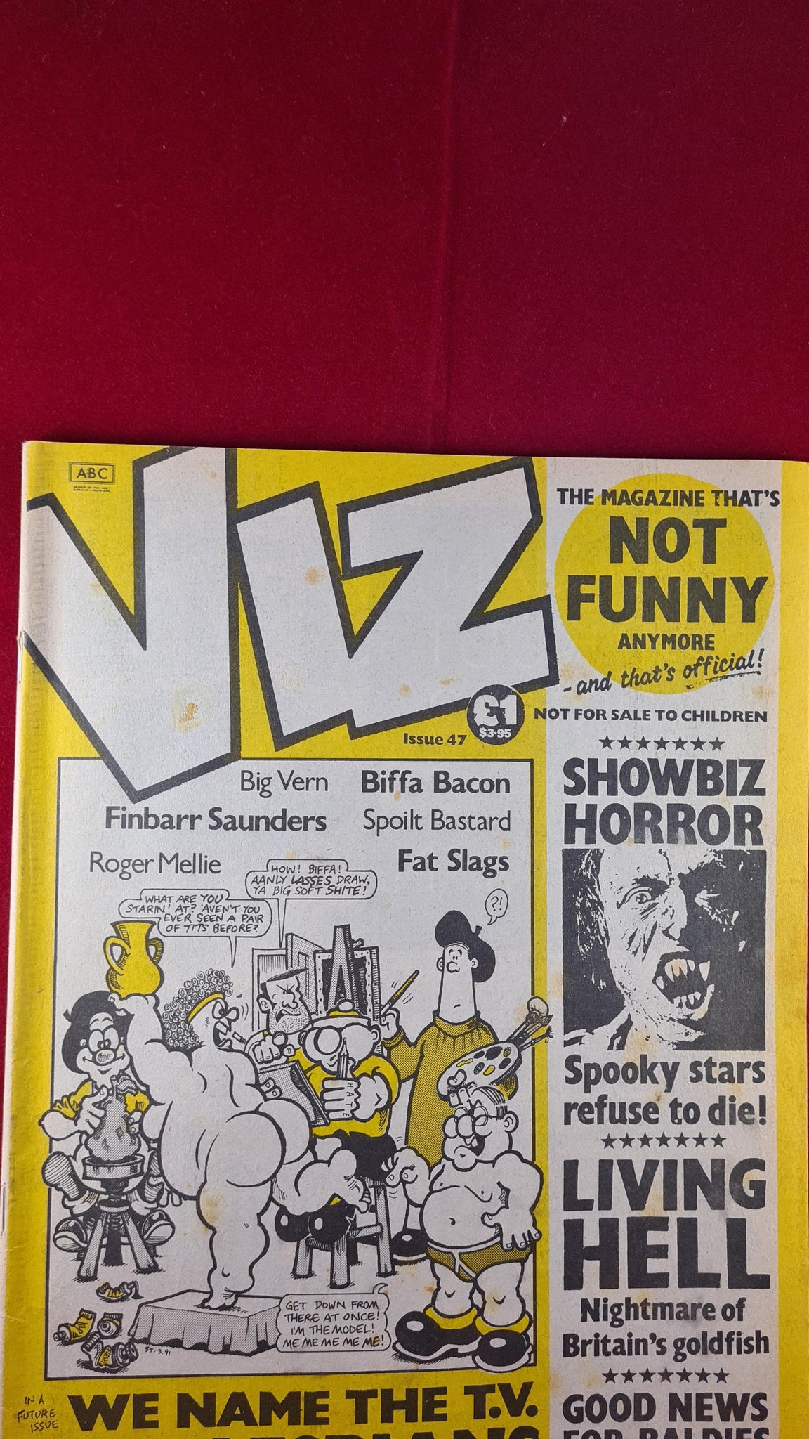 Viz Library Viz Magazine Issue 47 April/May 1991 – Richard Dalby's Library