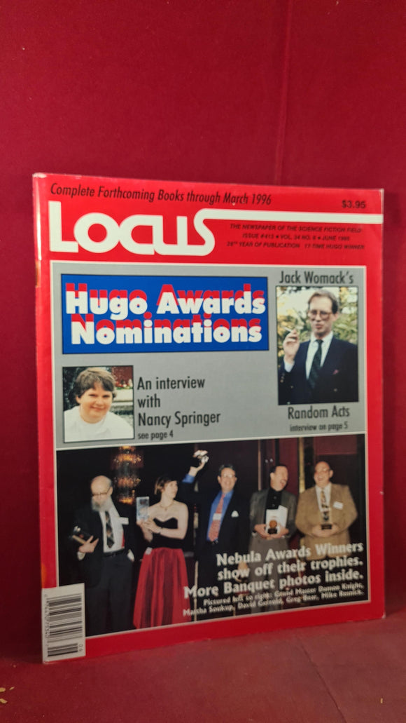 Charles N Brown - Locus  June 1995 Issue 413 Volume 34 Number 6