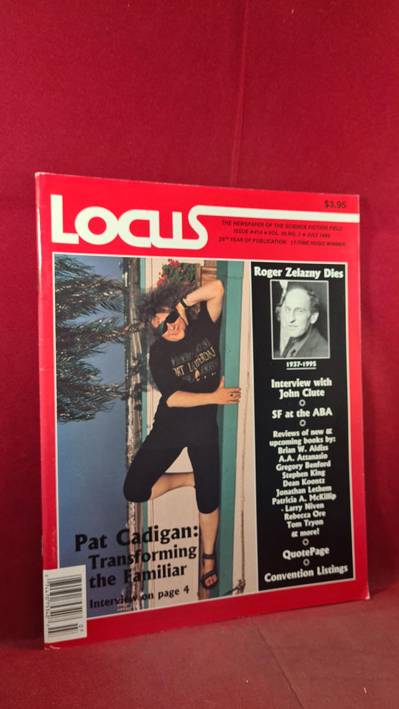 Charles N Brown - Locus  July 1995 Issue 414 Volume 35 Number 1