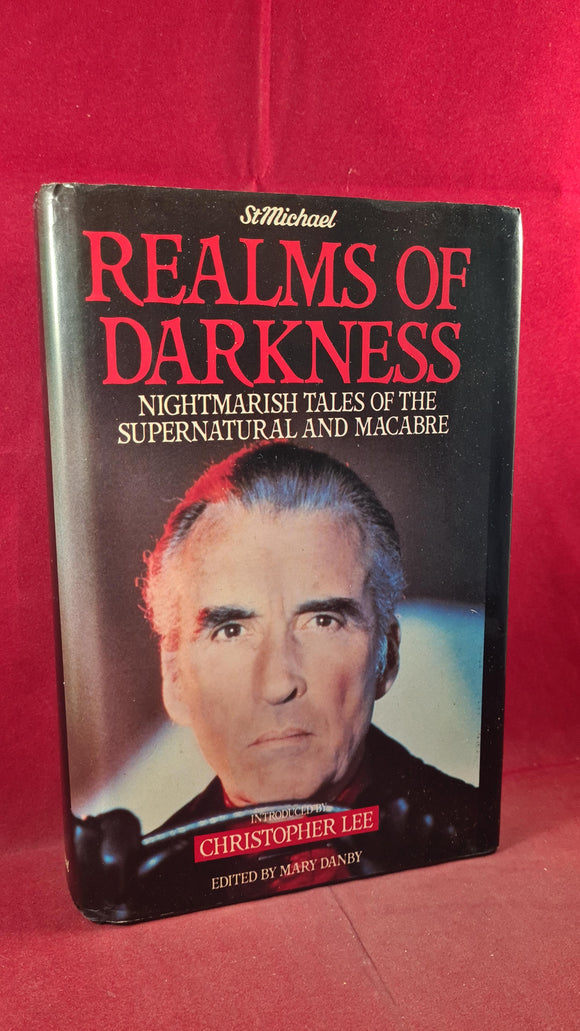Mary Danby - Realms of Darkness, St Michael, 1985, Inscribed, Signed Christopher Lee