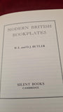 W E & D J Butler - Modern British Bookplates, Silent Books, 1990