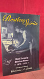 Catherine A Lundie - Restless Spirits, Uni of Massachusetts, 1996, Paperbacks