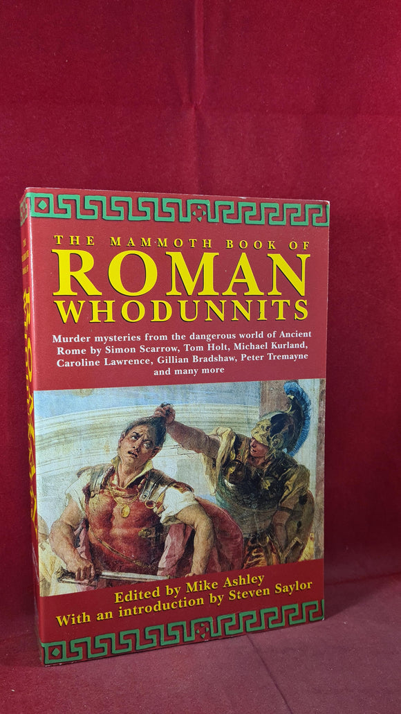 Mike Ashley - The Mammoth Book of Roman Whodunnits, Robinson, 2003, Signed