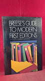 Martin Breese - Guide To Modern First Editions, Breese Books 1993, First Edition