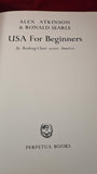 Alex Atkinson & Ronald Searle - USA for beginners, Perpetua, 1959, First Edition