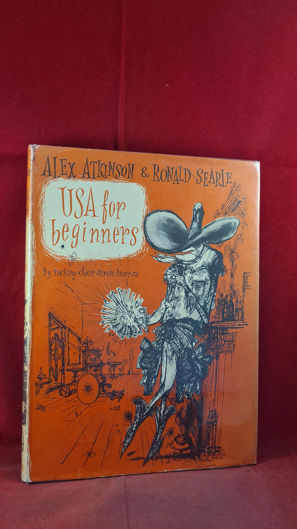 Alex Atkinson & Ronald Searle - USA for beginners, Perpetua, 1959, First Edition